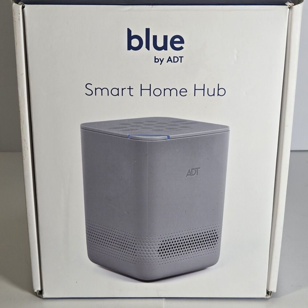 Blue by ADT Smart Home Hub Model S40LR1-01 White. No Instructions Used.